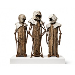 Tre sentinelle - (185 × 140 × 55)