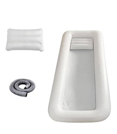 The blowing bathtub for disables