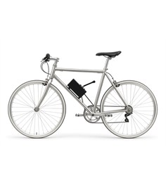 La bicicletta con la spinta a molla