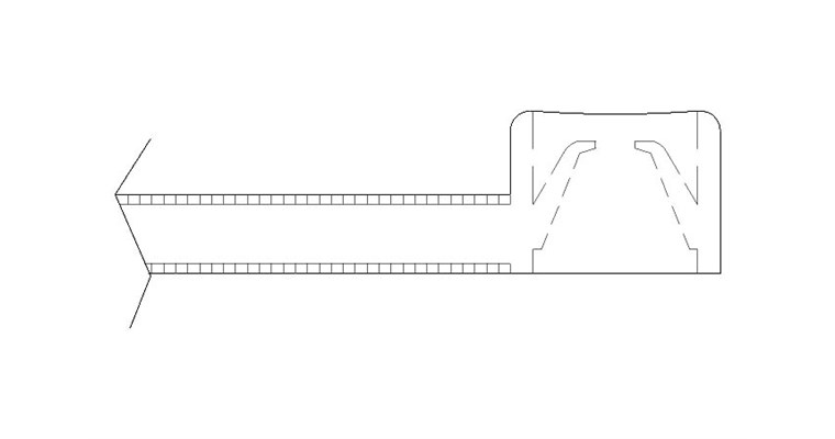 Innovativa fascetta di sicurezza per cablaggi