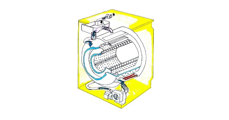 La lavatrice a doppio cestello 