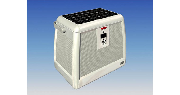 Innovativo frigorifero solare da campeggio