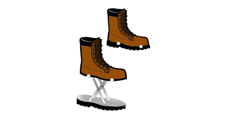 Le scarpe allungabili per disabili 